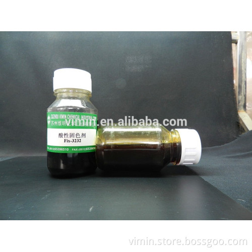 textile chemical non-formaldehyde color fixing agent for acid dyes